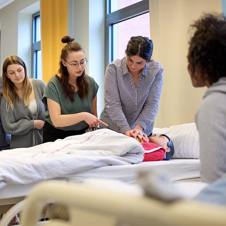 Übungssituation Bildungszentrum Städtisches Krankenhaus Kiel