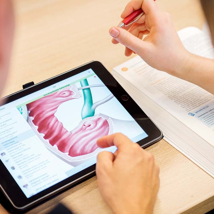 Medieneinsatz Unterricht Bildungszentrum Städtisches Krankenhaus Kiel